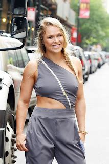 UFC Star Ronda Rousey S Almost NaKed Photo Hits The Net