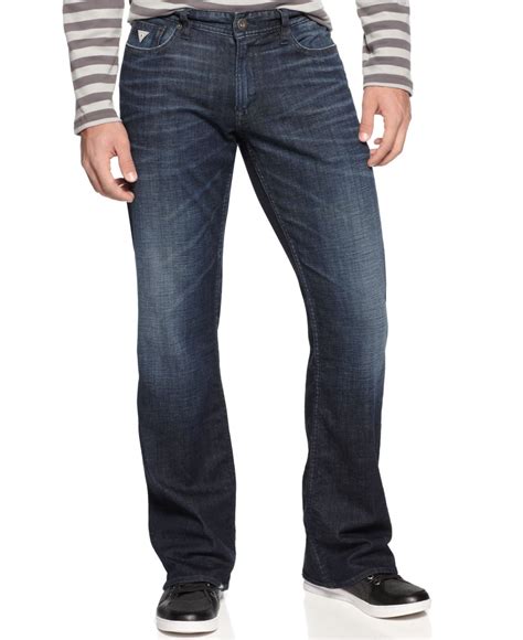 Guess Falcon Bootcut In Blue For Men Lyst