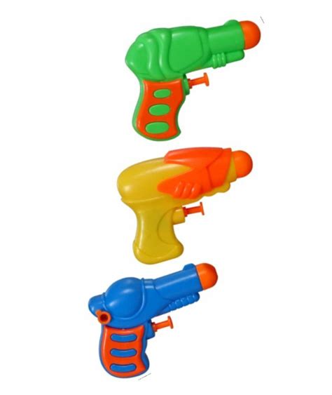 Water Pistols Toy Squirt Gun Water Squirters Plastic Play 3 Pack Ebay