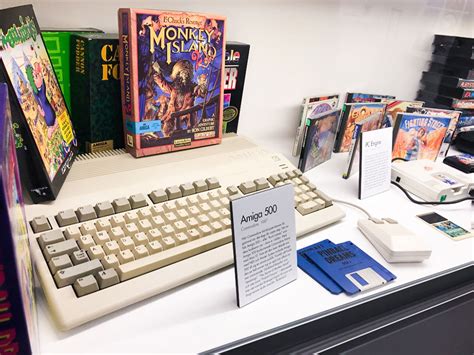 Amiga 500 At Stockholms Game Museum Retro Video Gaming