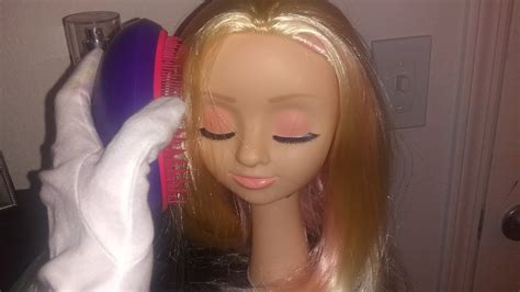 Brushing Doll Hair From Different Anglesbrushing Hair Noise Asmr Youtube
