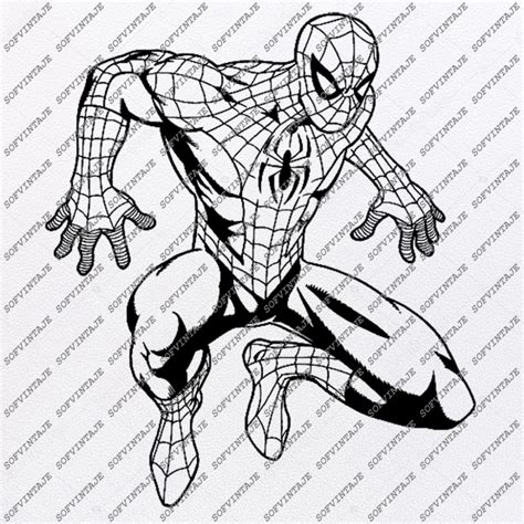Free 156 Silhouette Spiderman Svg Free SVG PNG EPS DXF File