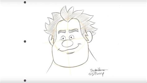 How To Draw Wreck It Ralph The Disney Blog