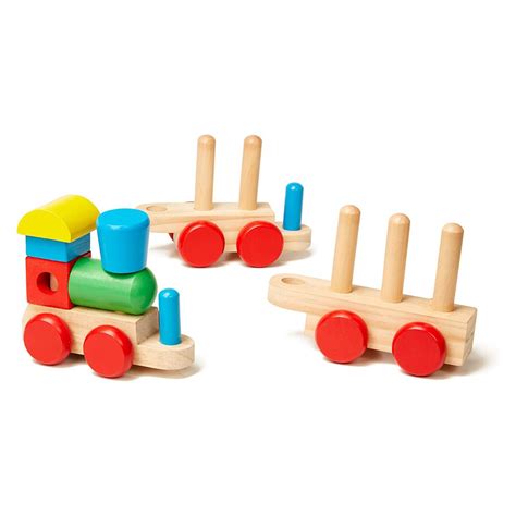 Melissa And Doug Stacking Train Toddler Toy Lehmans