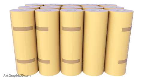 Paper Roll 3d Model Download