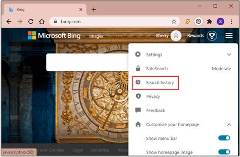 How To View And Clear Bing Search History Here Is A Guide