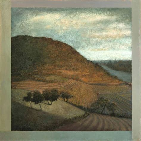 Leigh Palmer Opening No 54 Modern Hudson River Valley Oil Landscape