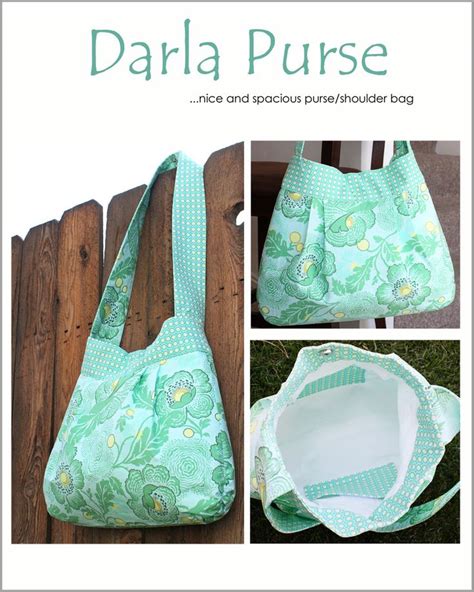 You are wondering how to print, assemble and use a pdf pattern? The Darla Purse Pattern - PDF Sewing Pattern (With images ...