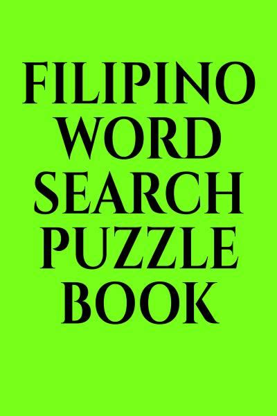Filipino Word Search Puzzle Book