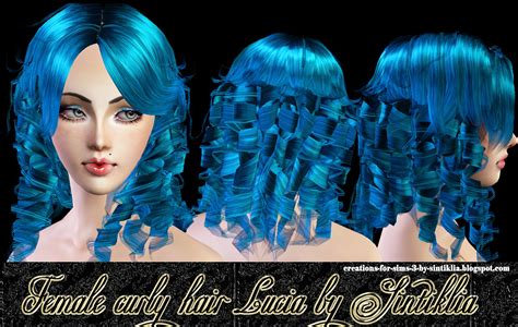 Female Curly Hairset Of 3 Hairstyles For Sims 3