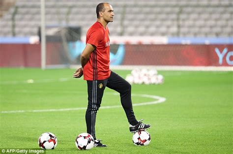 Roberto martínez has a graphic print of the goal in his office. Roberto Martinez prepares for first game in charge of ...