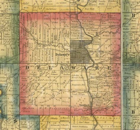 Old Maps Of Ohio