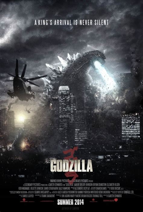 Godzilla 2014 Movie Posters And Trailer