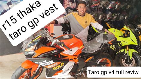 Taro Gp V4 165cc Bikefull Rivew In Bangladesh Price With Ditals R15