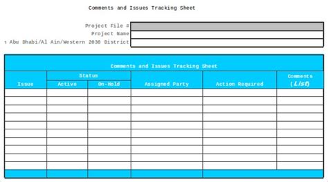 Defect Log Templates 10 Free Printable Word Excel And Pdf Formats