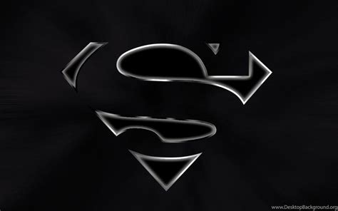 Black Superman Logo Wallpapers Wallpaper Cave