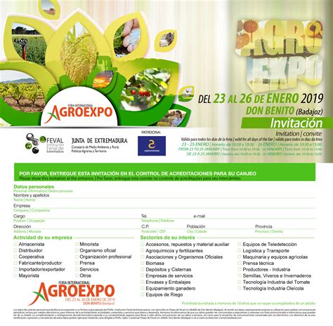 Agroexpo 2019 Del 23 Al 26 De Enero