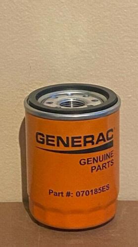 Generac 070185e Oem Generator Oil Filter 070185es 654329039601 Ebay