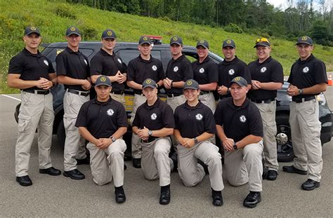 police academy graduates 13 achieves 100 percent employment rate alfred state