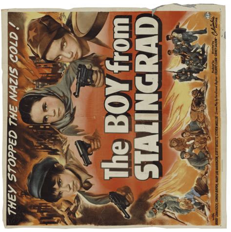 The Boy From Stalingrad 1943 Poster Us 32133236px