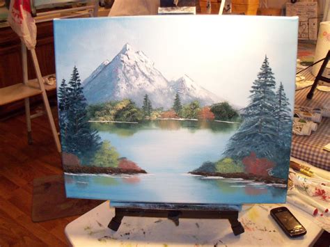 Tinas 40 Best Things About Being 40 25 Bob Ross Painting Class