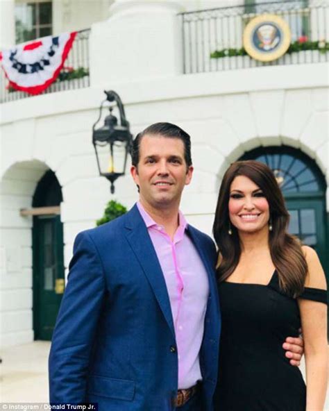 Don Jr Takes Girlfriend Kimberly Guilfoyle For First Official White House Event Daily Mail Online