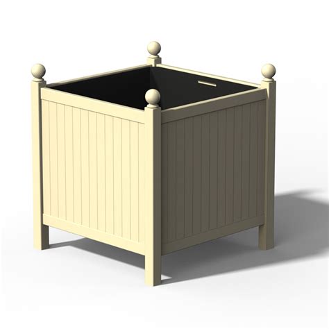 A classic, square wooden planter, the versailles design is made from high quality. Large Planter Park. Based on the planters found in the ...