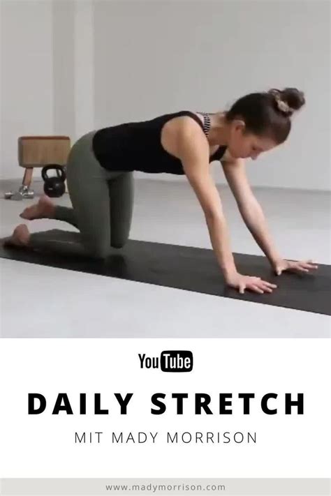 Daily Stretch Mady Morrison Auf Youtube Video Relaxing Yoga Easy