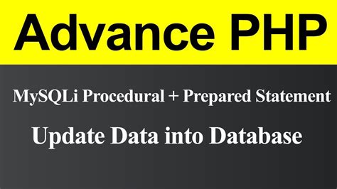 Insert Data Into Database Using Mysqli Procedural With Prepared Vrogue Co