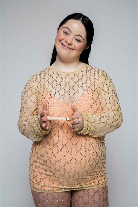 18 year old model with down syndrome ellie goldstein featured in gucci beauty editorial