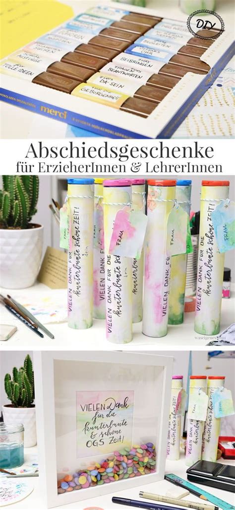 Diy Abschiedsgeschenke Für Erzieherinnen Und Lehrerinnen Smarties