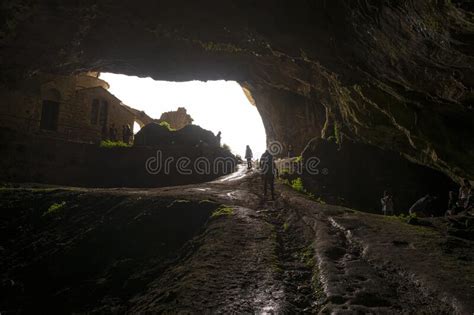 Davelis Cave In Penteli A Mountain To The North Of Athens Greece