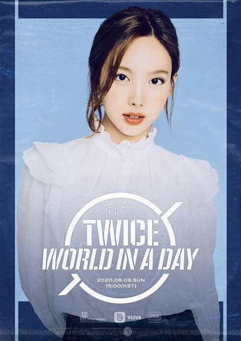 Twice Online Concert Beyond Live Twice World In A Day Poster Nayeon