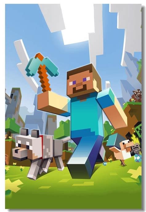 Minecraft Poster Papel De Parede Minecraft Minecraft Convites Minecraft