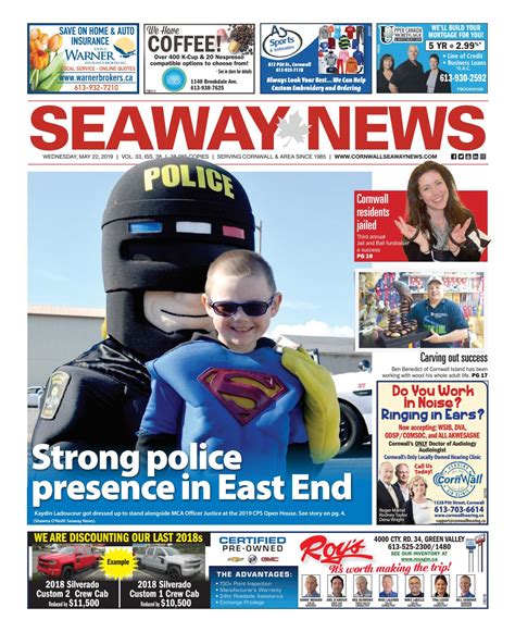 Cornwall Seaway News May 22 2019 Edition By Cornwall Seaway News Issuu