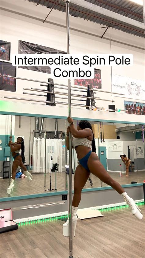 Intermediate Spin Pole Combo Pole Fitness Workout Videos Pole Dance