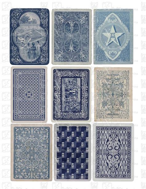 Vintage Playing Cards Playing Cards Design Card Design