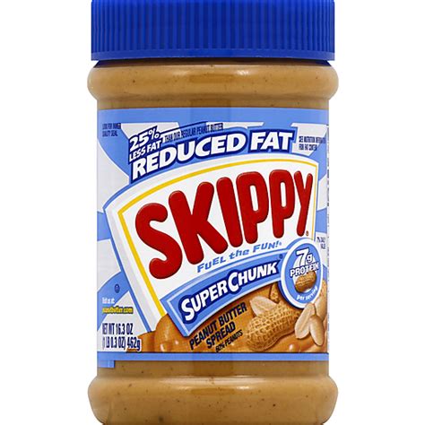 Skippy Peanut Butter Spread 163 Oz Peanut Butter Pennington