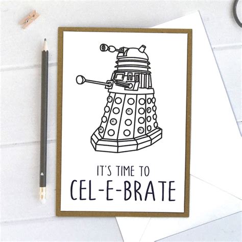 Excited To Share This Item From My Etsy Shop Dr Who Card Doctor Who