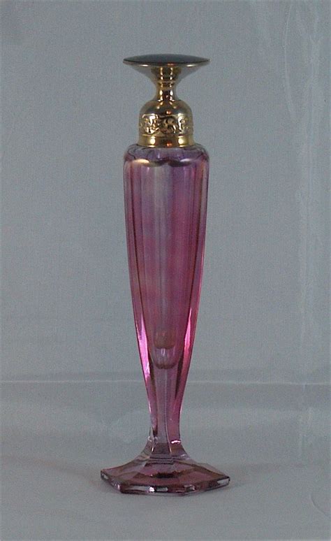 Vintage Art Deco Pink Devilbiss Perfume Bottle Perfume Bottles