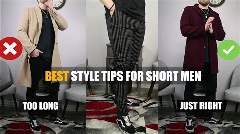 My Best Style Tips For Short Men 5 Clothing Tips For Short Guys Youtube