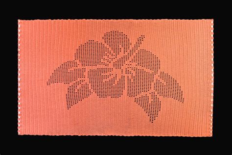 Hibiscus Pattern Graph Instructions · Filet Crochet By Michele