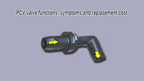 Symptoms Of A Bad Pcv Valve And Its Replacement Cost