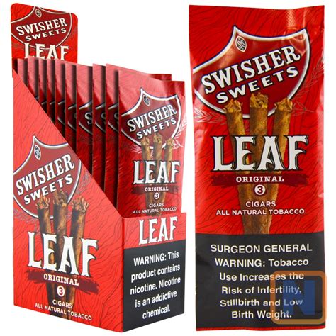 Swisher Sweet Leaf 3pcs10packs 30 Cigars — Novo Wholesale
