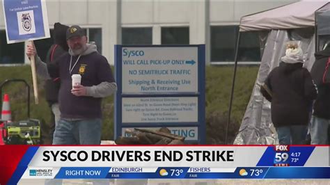 Teamsters End Strike Ratify New Contracts For Indianapolis Sysco
