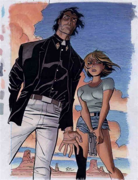 Jesse Custer And Tulip O Hare From Preacher By Bruce Timm Bruce Timm Cómics Y Historietas