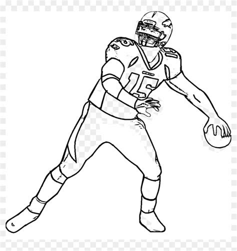 Nfl Players Coloring Pages