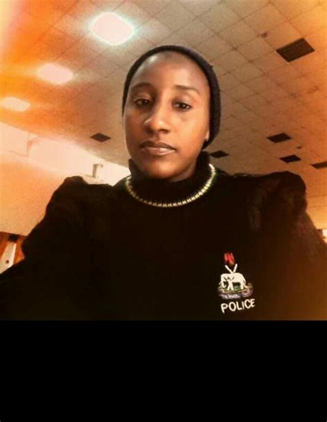 The Famous Nigerian Female Police Officer Still Beautiful In Makeup