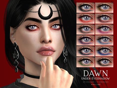 Dawn Under Eyeshadow N72 By Pralinesims At Tsr Sims 4 Updates