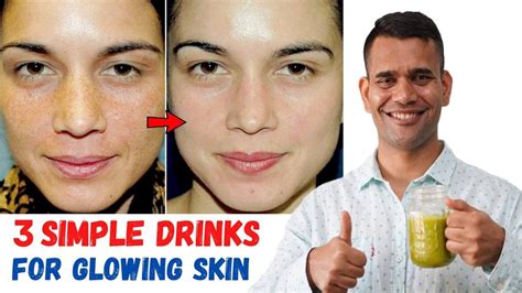 3 Simple Drinks For Glowing Skin Skin Lightening And Anti Ageing